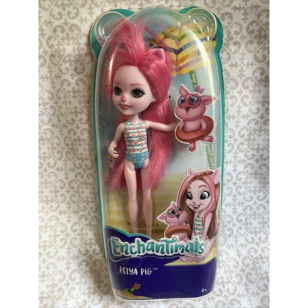 NEW Enchantimals Petya Pig Doll , Sealed‎